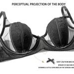 Code 000 Shezaib New Half Cup Floral Light Padded Bra and Panty Set