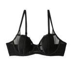 Code 000 Shezaib New Half Cup Floral Light Padded Bra and Panty Set