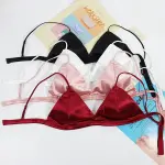 LB New Soft & Pure Silk Triangle Cup Light Padded T-Shirt Bra One Hook Padded Bra