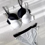 Code 1012 Shezaib High Quality New Style Wired Rhinestone Straps Back Hook Adjustable Straps Bra & Panty Set